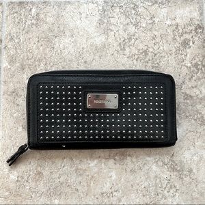 Nine West Studded Wallet (Black)